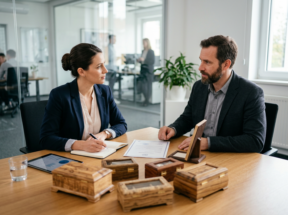 Сертификация шкатулок для торговли