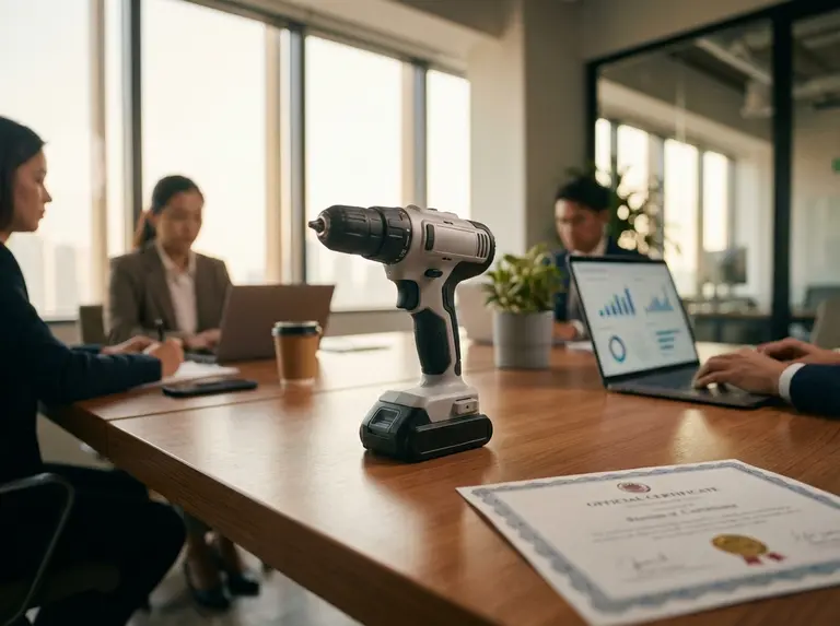 Сертификат на электроинструменты