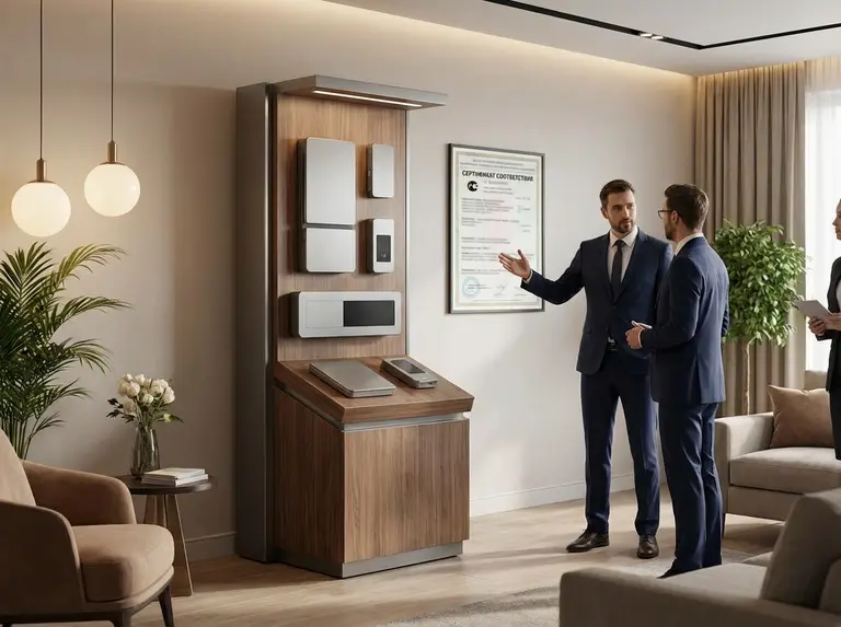 Сертификат на стенд